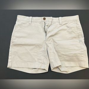 JCrew 5” light kakhi shorts